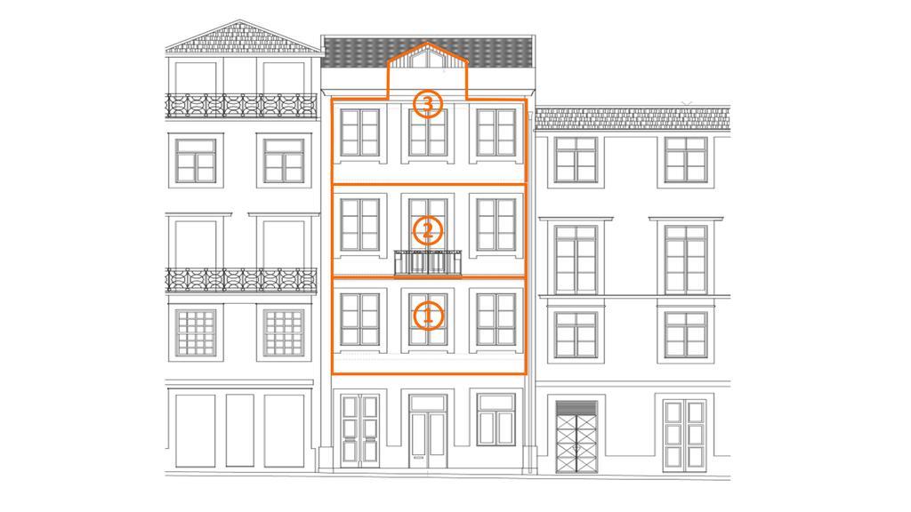 Apartmán Clerigos-H Porto Exteriér fotografie